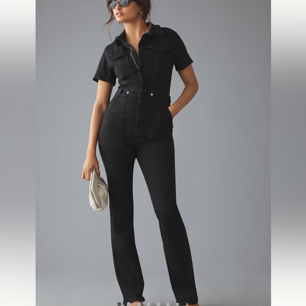 Good American fit for success bootcut jumpsuit